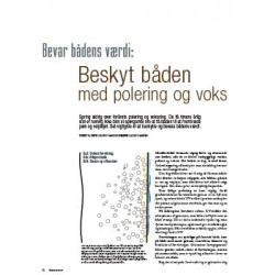 Beskyt båden med polering og voks